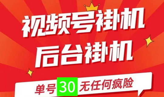 视频号免费Ai挂机➕单窗口收益每天17-30-首码项目网 - 网上创业赚钱首码项目发布推广平台 - 813首码网