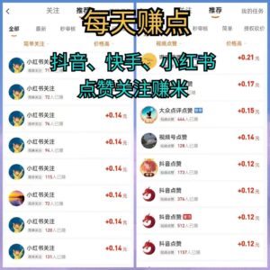 每天钻点APP：抖音、快手、小红书点赞关注简单赚！-首码项目网 - 网上创业赚钱首码项目发布推广平台 - 813首码网