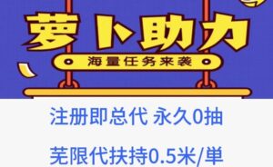 薪萝卜助力：30秒搞1单，诚聘顶级总䒫，地推必做-首码项目网 - 网上创业赚钱首码项目发布推广平台 - 813首码网