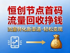 【恒创节点流量g机平台】设备节点越多,产生的效益也就越多-首码项目网 - 网上创业赚钱首码项目发布推广平台 - 813首码网